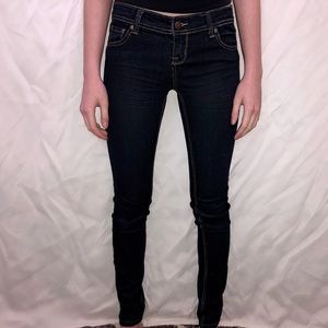 Blue Asphalt Skinny Jeans